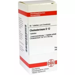 CHOLESTERINUM D 12 Tabletten, 80 St