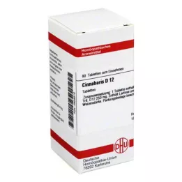 CINNABARIS D 12 Tabletten, 80 St