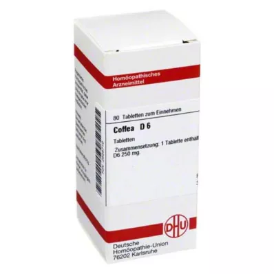 COFFEA D 6 Tabletten, 80 St