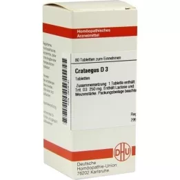 CRATAEGUS D 3 Tabletten, 80 St