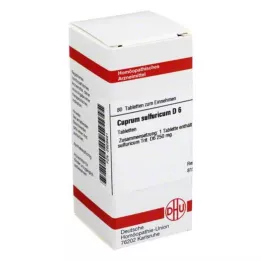 CUPRUM SULFURICUM D 6 Tabletten, 80 St