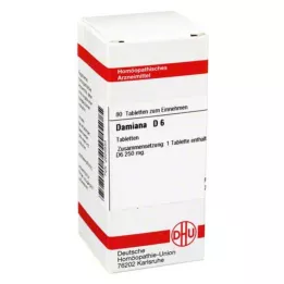 DAMIANA D 6 Tabletten, 80 St