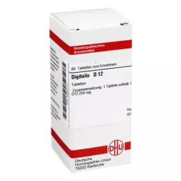 DIGITALIS D 12 Tabletten, 80 St