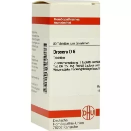 DROSERA D 6 Tabletten, 80 St