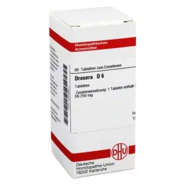 DROSERA D 6 Tabletten, 80 St