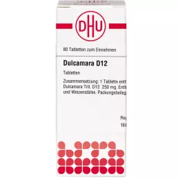 DULCAMARA D 12 Tabletten, 80 St