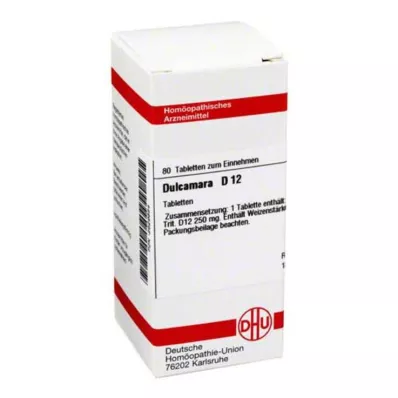 DULCAMARA D 12 Tabletten, 80 St