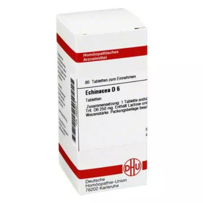 ECHINACEA HAB D 6 Tabletten, 80 St ECHINACEA HAB D 6 Tabletten, 80 St