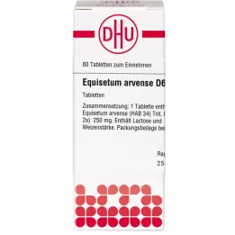 EQUISETUM ARVENSE D 6 Tabletten, 80 St