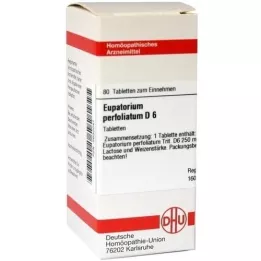 EUPATORIUM PERFOLIATUM D 6 Tabletten, 80 St