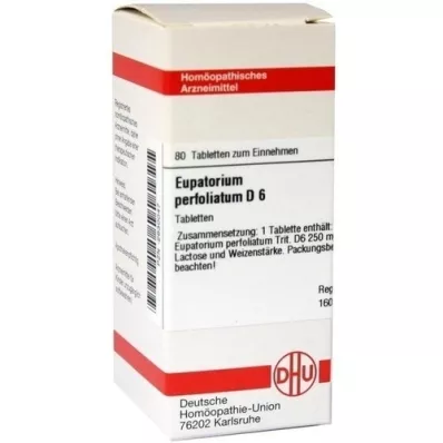 EUPATORIUM PERFOLIATUM D 6 Tabletten, 80 St