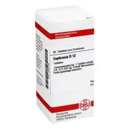 EUPHRASIA D 12 Tabletten, 80 St