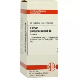 FERRUM PHOSPHORICUM D 30 Tabletten, 80 St