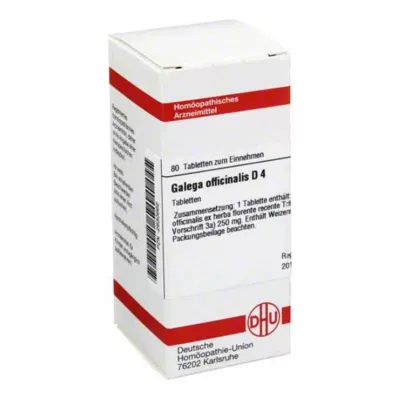 GALEGA officinalis D 4 Tabletten, 80 St GALEGA officinalis D 4 Tabletten, 80 St