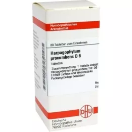 HARPAGOPHYTUM PROCUMBENS D 6 Tabletten, 80 St