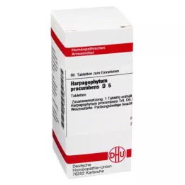 HARPAGOPHYTUM PROCUMBENS D 6 Tabletten, 80 St