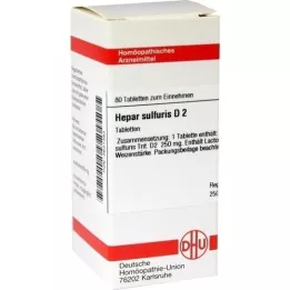 HEPAR SULFURIS D 2 Tabletten, 80 St