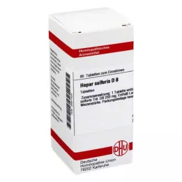 HEPAR SULFURIS D 8 Tabletten, 80 St
