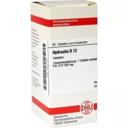 HYDRASTIS D 12 Tabletten, 80 St