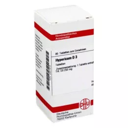 HYPERICUM D 3 Tabletten, 80 St