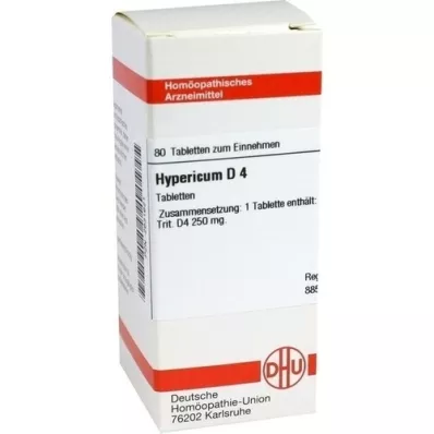 HYPERICUM D 4 Tabletten, 80 St