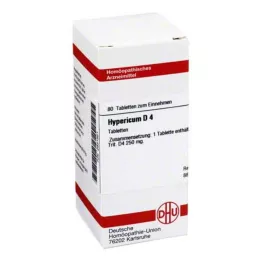 HYPERICUM D 4 Tabletten, 80 St