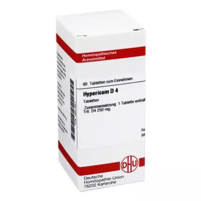 HYPERICUM D 4 Tabletten, 80 St