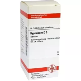 HYPERICUM D 6 Tabletten, 80 St