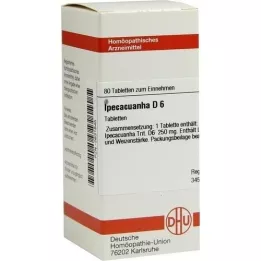 IPECACUANHA D 6 Tabletten, 80 St