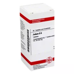 JODUM D 6 Tabletten, 80 St