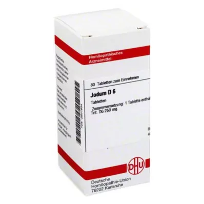 JODUM D 6 Tabletten, 80 St