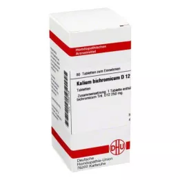 KALIUM BICHROMICUM D 12 Tabletten, 80 St