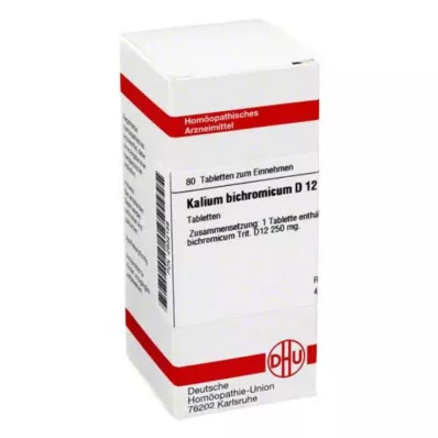 KALIUM BICHROMICUM D 12 Tabletten, 80 St