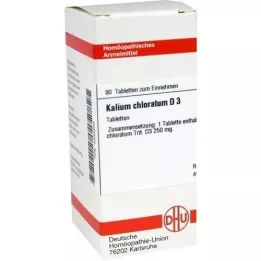 KALIUM CHLORATUM D 3 Tabletten, 80 St