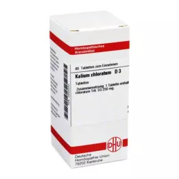KALIUM CHLORATUM D 3 Tabletten, 80 St
