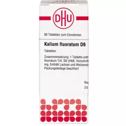 KALIUM FLUORATUM D 6 Tabletten, 80 St