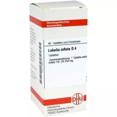 LOBELIA INFLATA D 4 Tabletten, 80 St