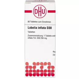 LOBELIA INFLATA D 30 Tabletten, 80 St