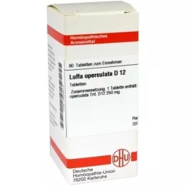 LUFFA OPERCULATA D 12 Tabletten, 80 St