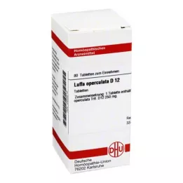 LUFFA OPERCULATA D 12 Tabletten, 80 St