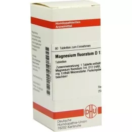 MAGNESIUM FLUORATUM D 12 Tabletten, 80 St