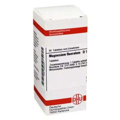 MAGNESIUM FLUORATUM D 12 Tabletten, 80 St MAGNESIUM FLUORATUM D 12 Tabletten, 80 St