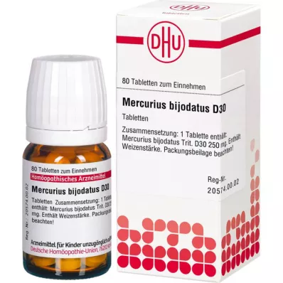 MERCURIUS BIJODATUS D 30 Tabletten, 80 St