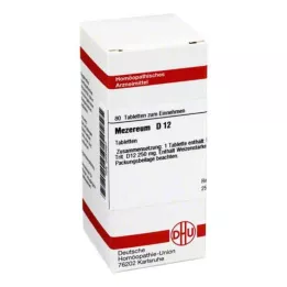 MEZEREUM D 12 Tabletten, 80 St
