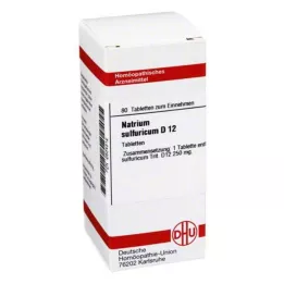 NATRIUM SULFURICUM D 12 Tabletten, 80 St