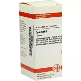 OPIUM D 6 Tabletten, 80 St