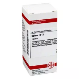 OPIUM D 12 Tabletten, 80 St