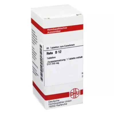 RUTA D 12 Tabletten, 80 St