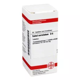 SABAL SERRULATUM D 6 Tabletten, 80 St
