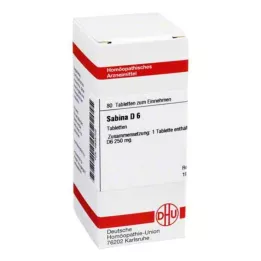 SABINA D 6 Tabletten, 80 St